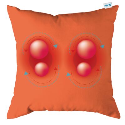 Coussin de massage rechargeable confortable - Orange