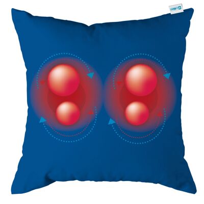 Comfy rechargeable massage cushion - Kobalt