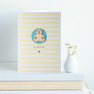 1st Birthday Card