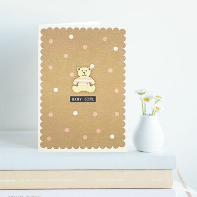 New Baby Girl Card