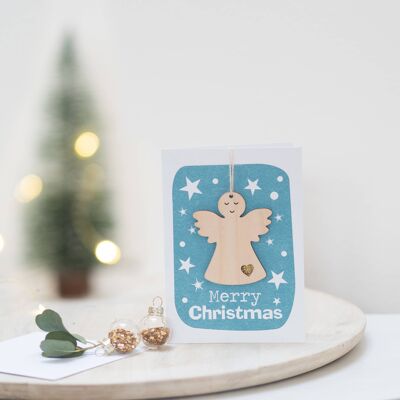 Christmas Angel Keepsake Card