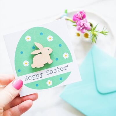 Tarjeta de Pascua, Mini Conejito