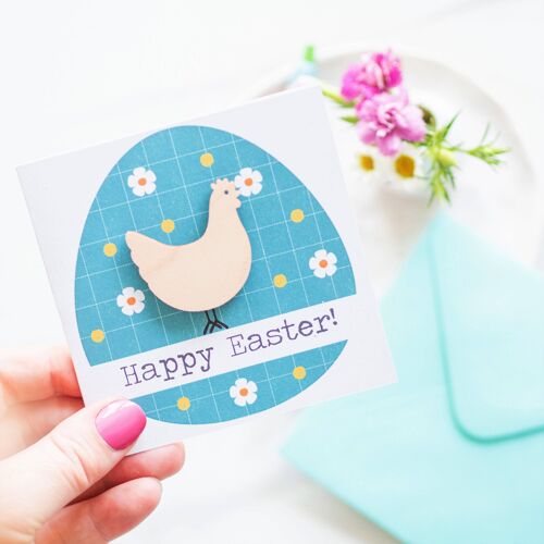 Easter Card, Chicken