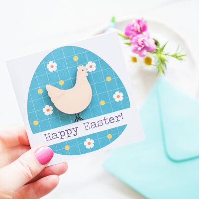 Easter Card, Chicken