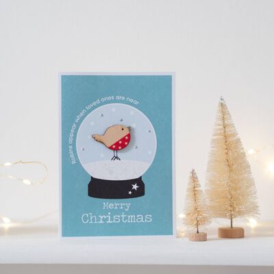 Robin Christmas Card