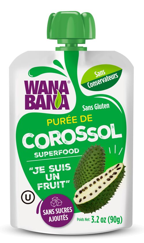 PURÉE "WANA BANA" DE COROSSOL  -  90 g