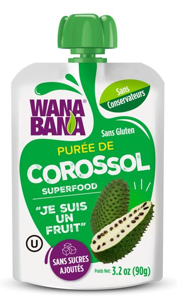 PURÉE "WANA BANA" DE COROSSOL  -  90 g 1
