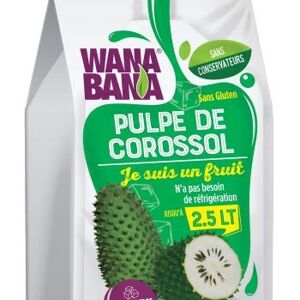 PULPE "WANA BANA" DE COROSSOL  -  500g