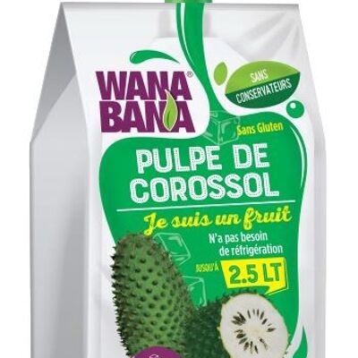 PULPE "WANA BANA" DE COROSSOL  -  500g