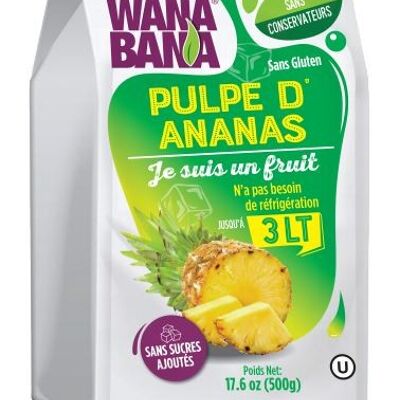 PULPE "WANA BANA" D'ANANAS  -  500g
