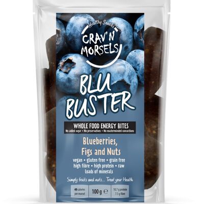 BLU BUSTER - Blueberry Energy Bites 100g
