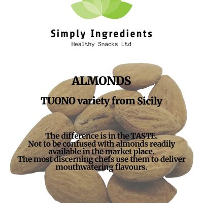 Almonds, TUONO variety from Sicily 100g
