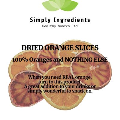 Dried Orange Slices 100g