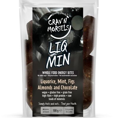 LIQ MIN - Liquorice Energy Bites 100g
