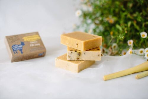 Lemongrass & Chamomile Goats Milk Soap