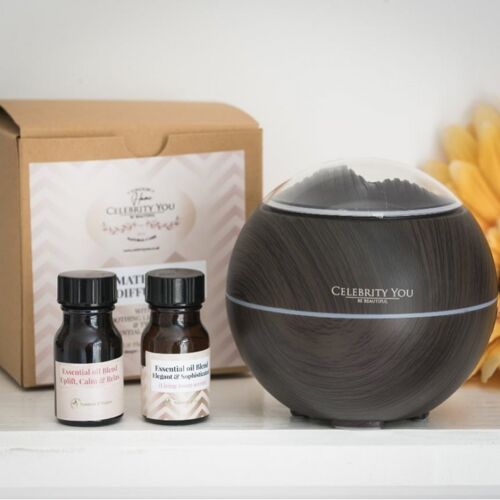Aromatheraphy diffuser with soothing led lights