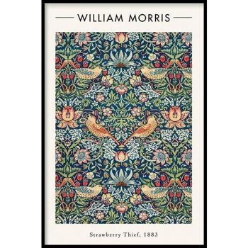 William Morris - Voleur de fraises - Plexiglas - 40 x 60 cm 1