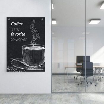 Café - Toile - 40 x 60 cm 2