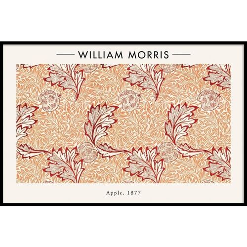William Morris - Apple - Poster ingelijst - 40 x 60 cm