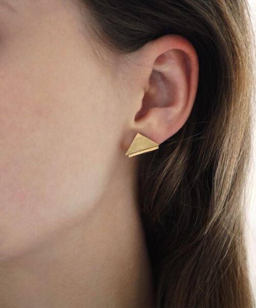Boucles d'oreilles Origami