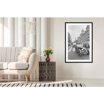 Oldtimers Dam Square Amsterdam - Toile - 60 x 90 cm 2