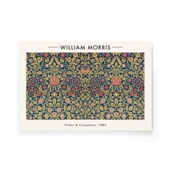 William Morris - Violette et Ancolie - Affiche - 40 x 60 cm 7