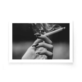 Cigarette - Affiche encadrée - 40 x 60 cm 7