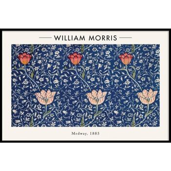 William Morris - Medway - Affiche encadrée - 50 x 70 cm 1