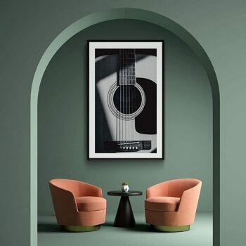 Guitare - Toile - 40 x 60 cm 3