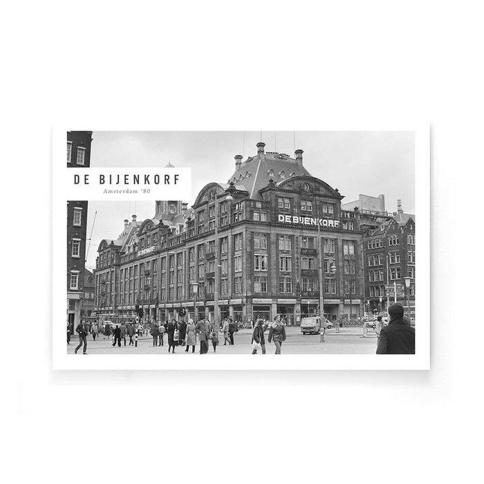 Bijenkorf Amsterdam '80 - Plexiglás - 60 x 90 cm