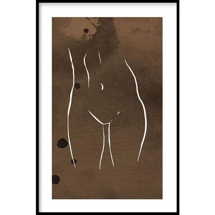 Curves Line Art - Plexiglass - 60 x 90 cm