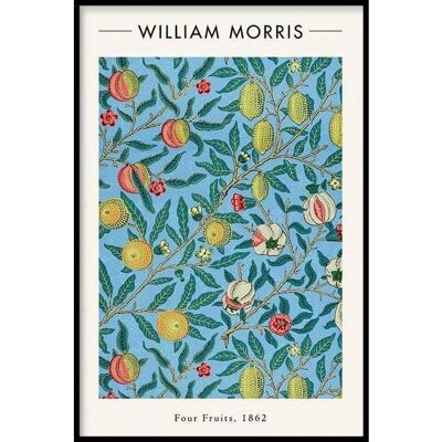 William Morris - Cuatro frutas - Póster - 60 x 90 cm