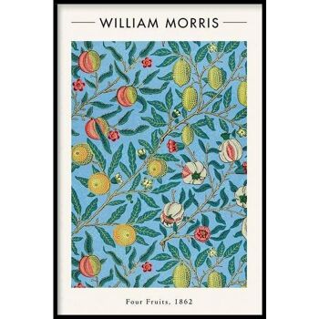 William Morris - Four Fruits - Affiche encadrée - 50 x 70 cm 1