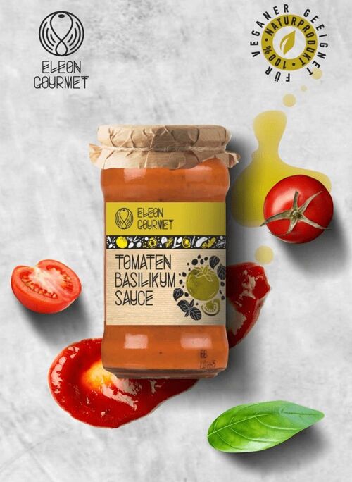 Tomatensauce mit basilikum 280g