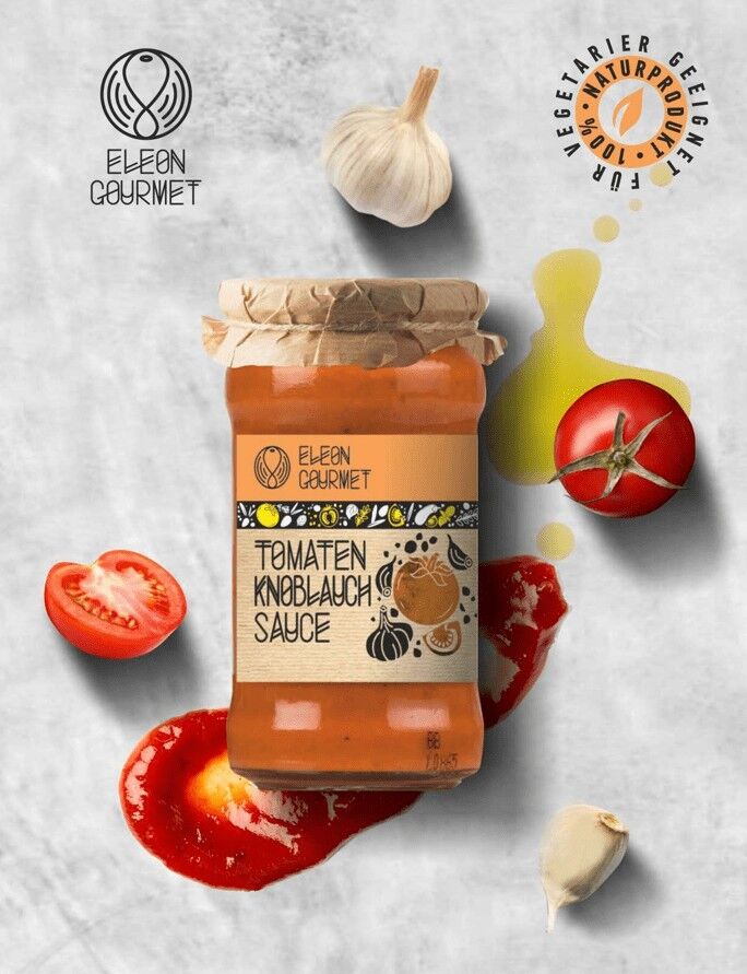 SALSA DI POMODORO CON AGLIO 280G