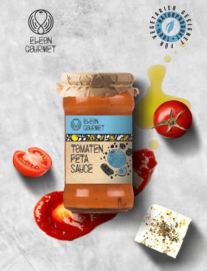 TOMATO SAUCE WITH FETA 280G