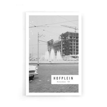 Hofplein '59 - Affiche encadrée - 50 x 70 cm 1