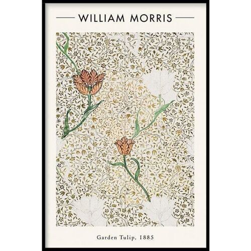 William Morris - Garden Tulip - Poster - 60 x 90 cm