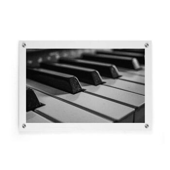 Piano - Affiche encadrée - 40 x 60 cm 5