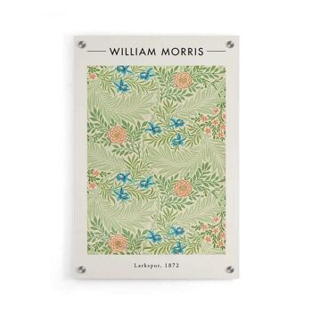 William Morris - Larkspur - Toile - 60 x 90 cm 5