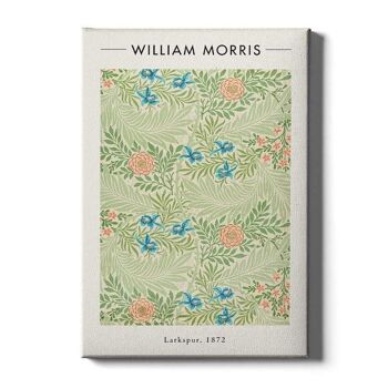 William Morris - Larkspur - Toile - 60 x 90 cm 6
