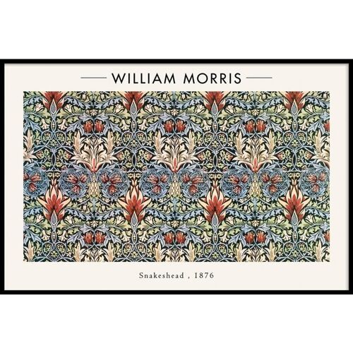 William Morris - Snakeshead - Plexiglas - 40 x 60 cm