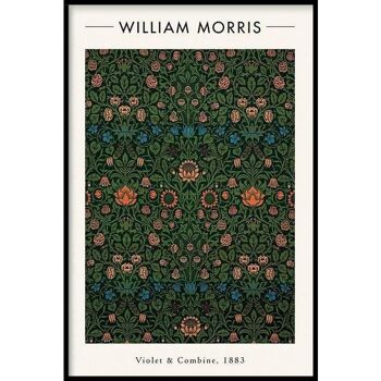 William Morris - Violette et Colombine II - Affiche - 40 x 60 cm 1