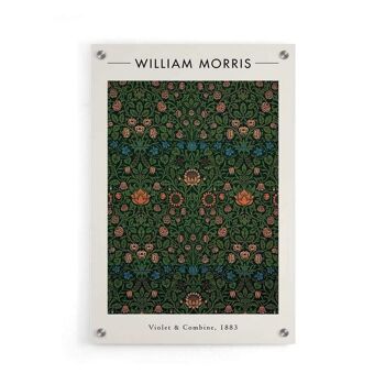 William Morris - Violette et Colombine II - Toile - 60 x 90 cm 5