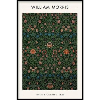 William Morris - Violet et Columbine II - Plexiglas - 40 x 60 cm 1