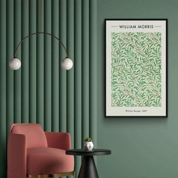 William Morris - Branche de saule - Affiche - 60 x 90 cm 4