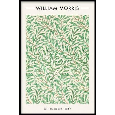 William Morris - Willow Bough - Poster gerahmt - 40 x 60 cm