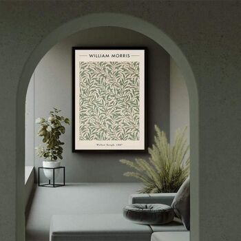 William Morris - Branche de saule - Toile - 60 x 90 cm 2