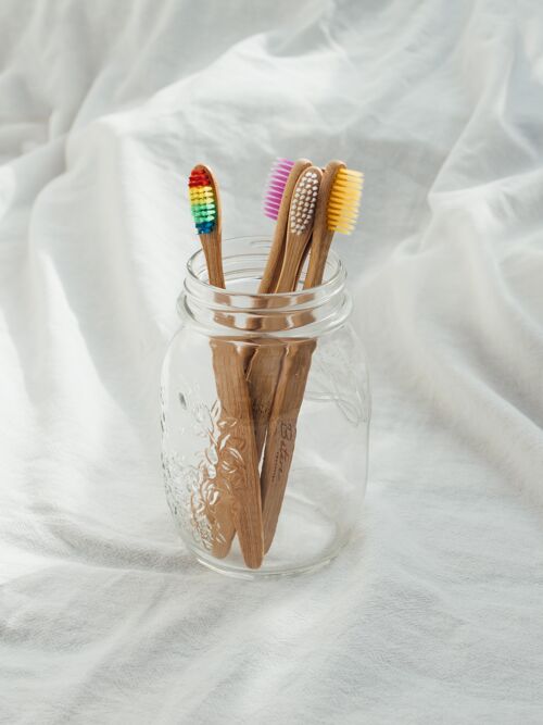 Tandenborstel van bamboe