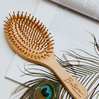 Bambus haarborstel